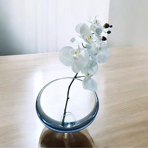 Nambe Neil Cohen 2009 Globe Bud Vase